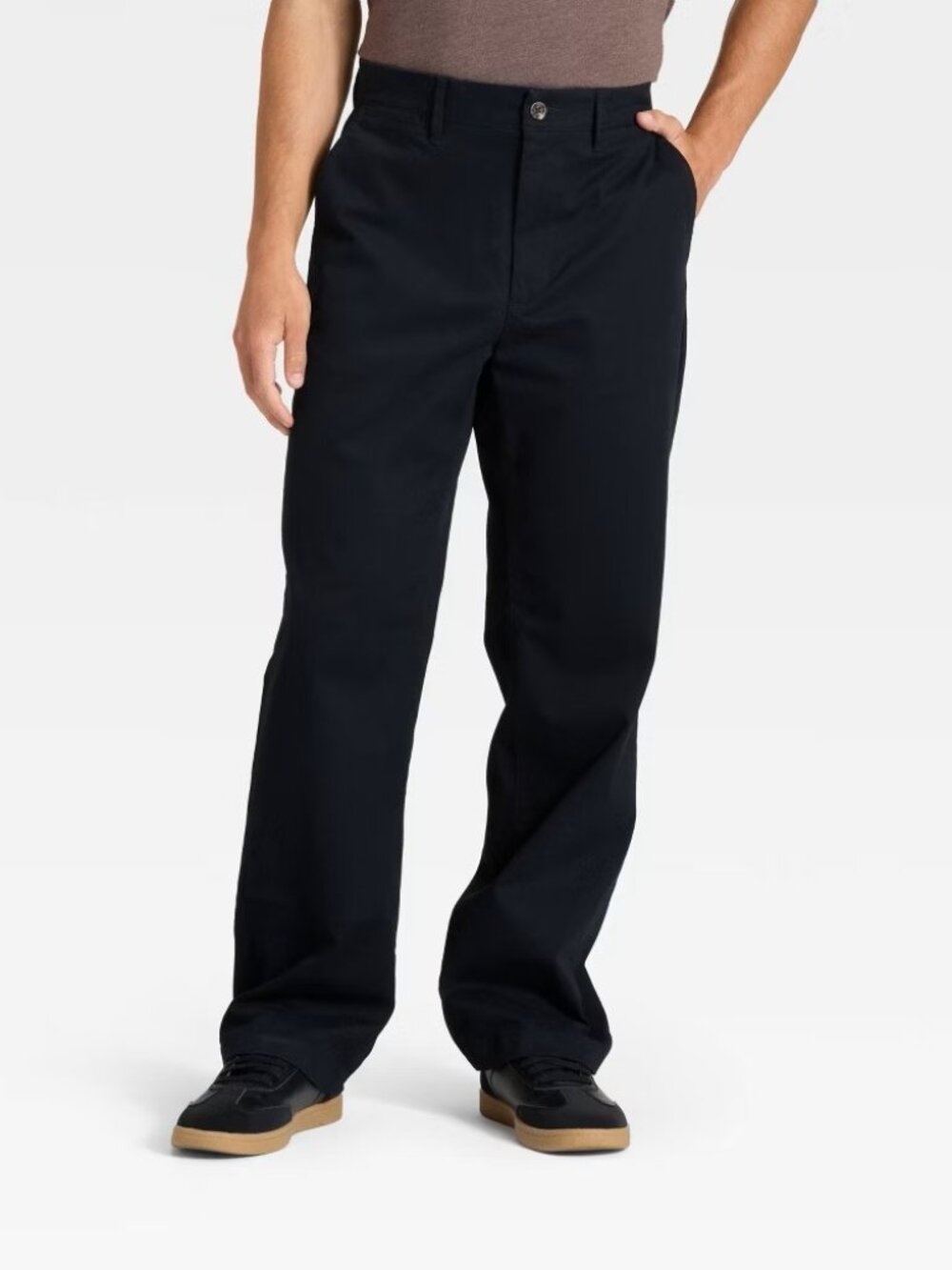 NWT Men's Goodfellow 34x32 Every Wear Relaxed Fit Chino Pants